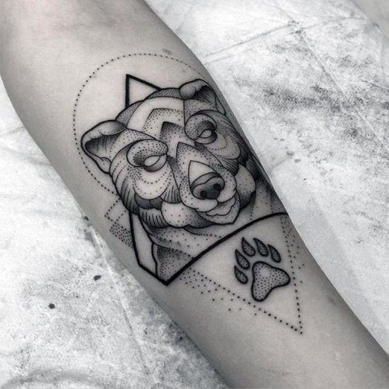 Bear Tattoos for Men