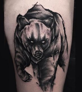 tatuajes de osos para hombres