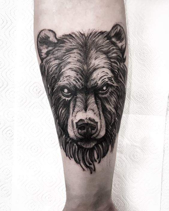 Tatuagens Masculinas de Urso