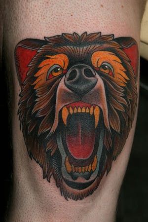 tatuajes de osos para hombres