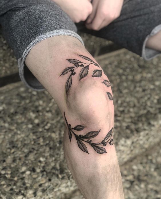Men's Knee Tattoos: +40 Inspirations