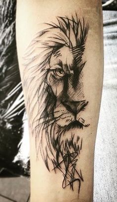 Tatuagens Masculinas no Leão