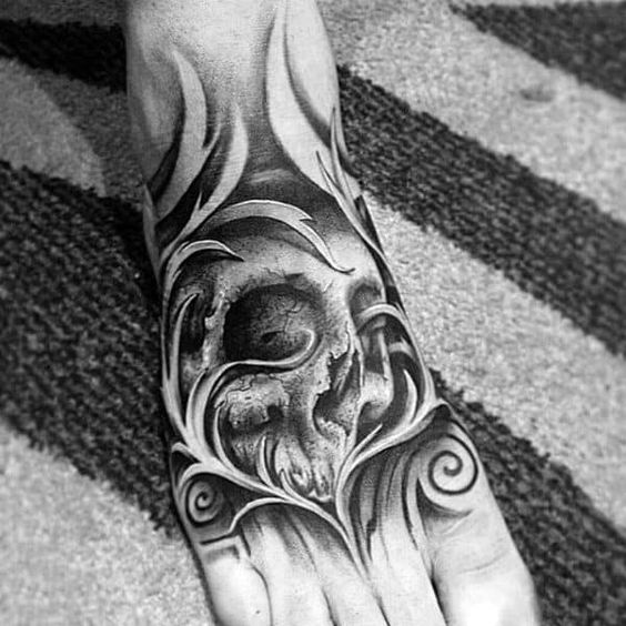 Men's Foot Tattoos: +50 Inspirations | New Old Man  Blog
