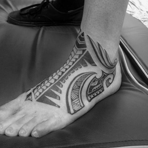 Men's Foot Tattoos: +50 Inspirations | New Old Man  Blog