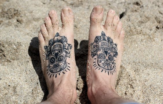 Tatouages ​​​​de pied pour hommes
