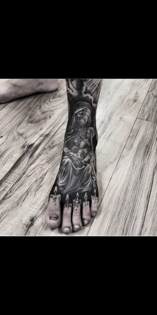 Men’s Foot Tattoos: +50 Inspirations | New Old Man - N.O.M Blog