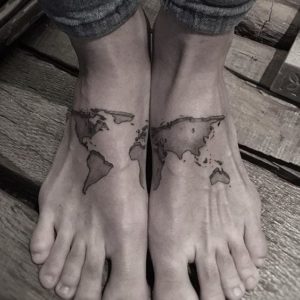 Men’s Foot Tattoos: +50 Inspirations | New Old Man - N.O.M Blog