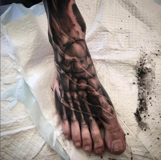 Tatuaggi del piede per gli uomini