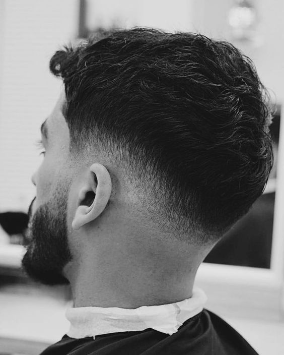 Men's Faux Hawk Low Fade Cut