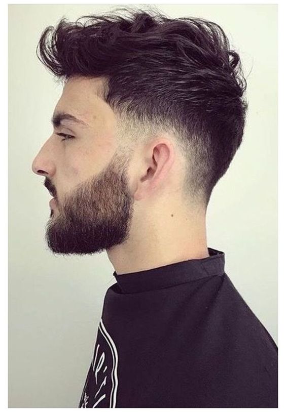 Men's Faux Hawk Low Fade Cut