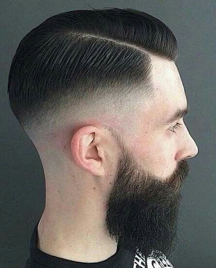 Men's SIDE PART FADE Cut