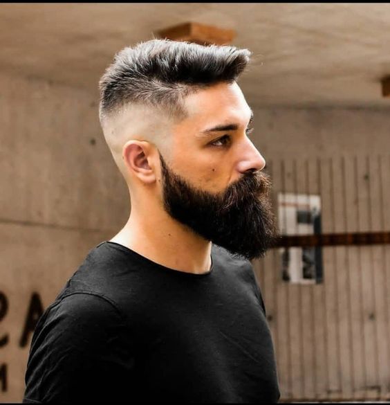 Men's Low Topknot Haircut