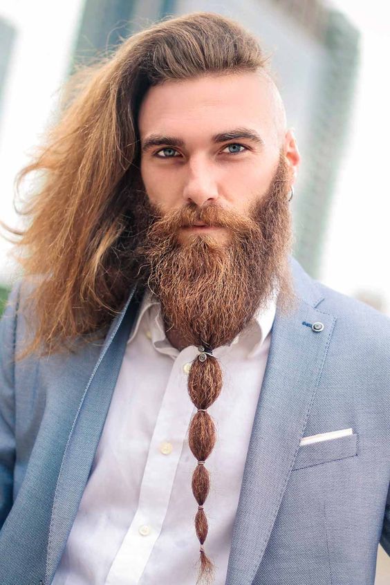 Men's Long Haircut