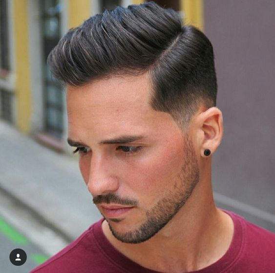 Men's Comb Over Social Haircuts