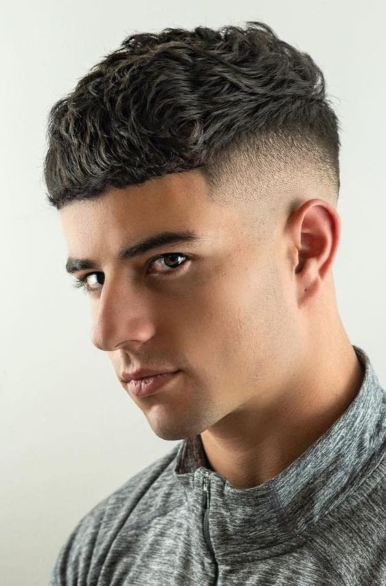 French Crop Fade Haircuts for Men