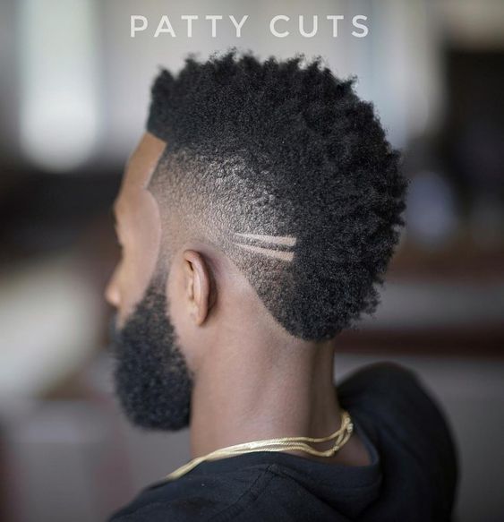 Razorblade Frohawk Haircuts for Men