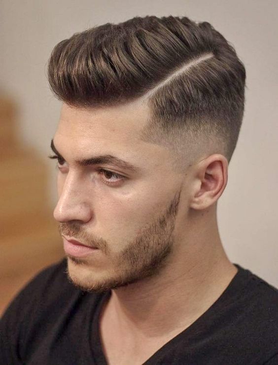 Side Part Fade Haircuts for Men