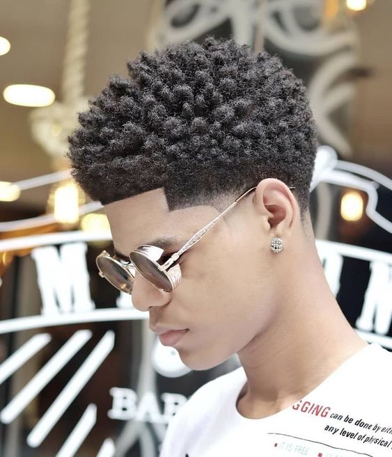 Corte sales masculino afro