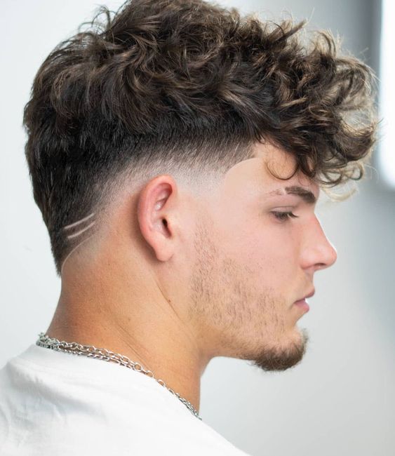 Taglio di capelli da uomo LOW FADE CUT CON STRUTTURA