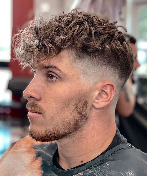 Coupe de cheveux pour hommes COUPE À FRANGES DÉSALÉE