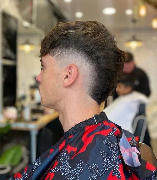 Men's Haircut MOHAWK FADE CUT