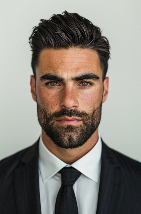 Men's Haircut CLASSIC SIDE PART CUT