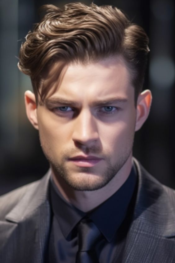 Coupe de cheveux pour hommes COUPE LATÉRALE CLASSIQUE