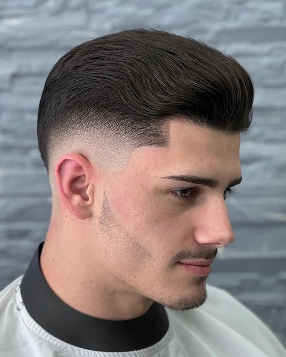 Men's Haircut SLICKED BACK CUT