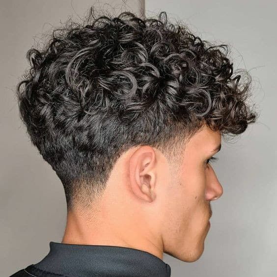 Men's Haircut TAPER FADE CUT