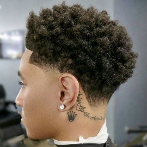 Men's Haircut TAPER FADE CUT