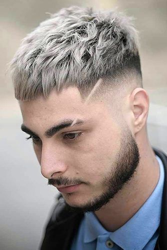 Men's Haircut Caesar Cut