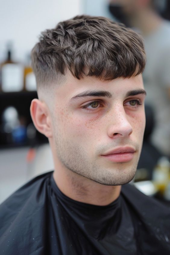 Men's Haircut FRENCH CROP CUT