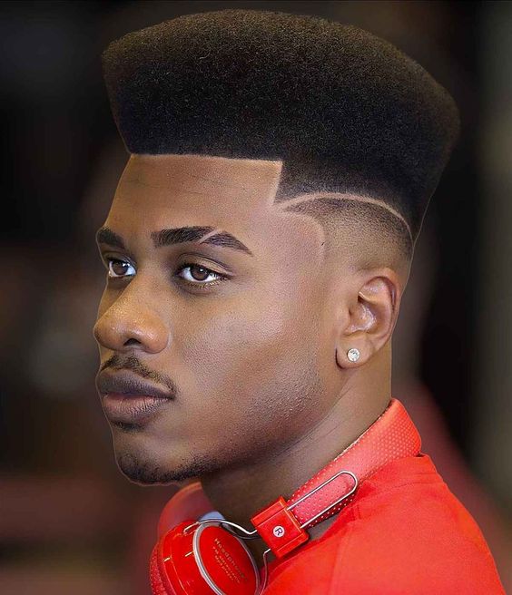 Corte de Cabelo Masculino MODERN FLAT TOP CUT