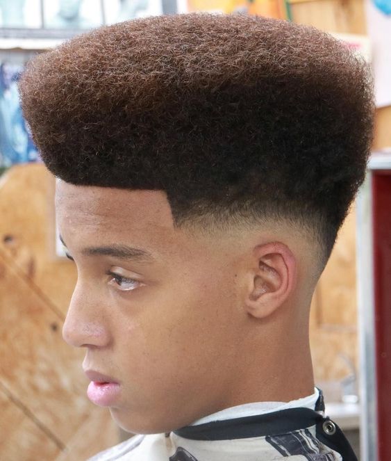 MODERN FLAT TOP CUT Men's Haircut