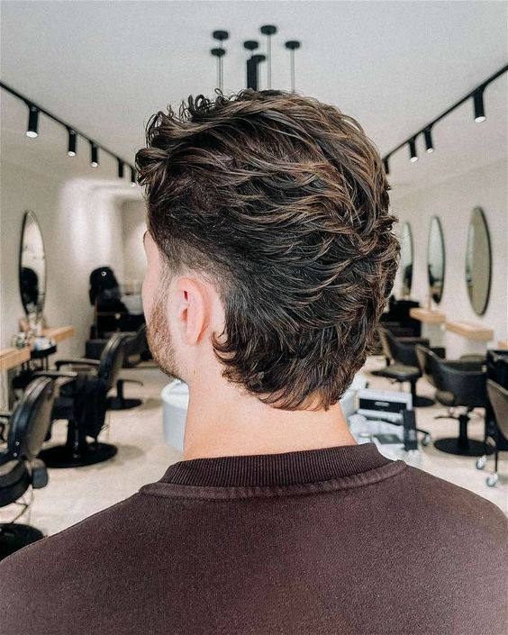 Corte de Cabelo Masculino Mullets