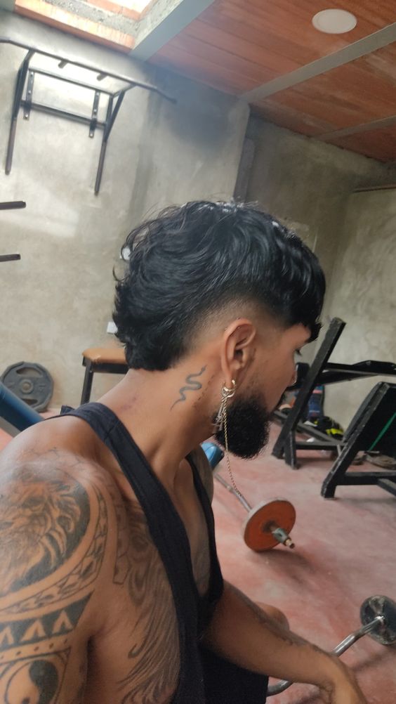 Corte de Cabelo Masculino Mullets