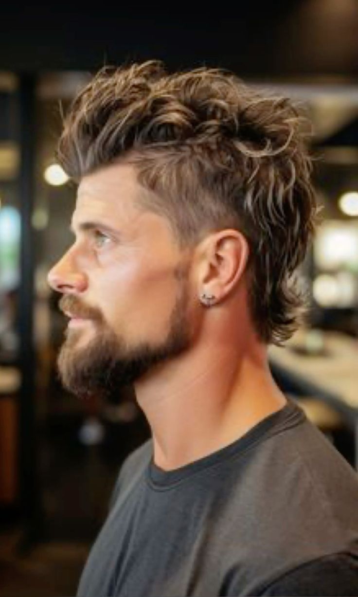 Men's Mullets Haircut