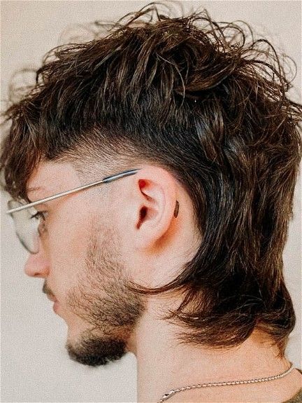 Men's Mullets Haircut