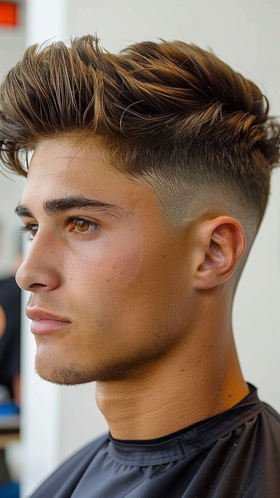 Coupe de cheveux pour hommes QUIFF