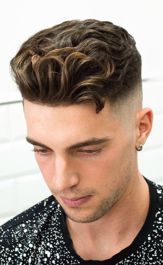 Corte de pelo de hombre QUIFF