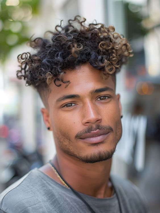 Corte de pelo recortado para hombres