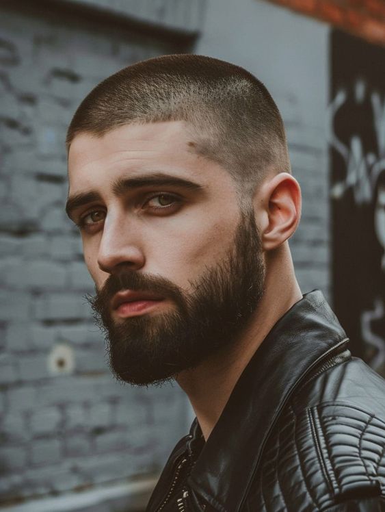 Coupes de cheveux décontractées Buzz Cut pour hommes