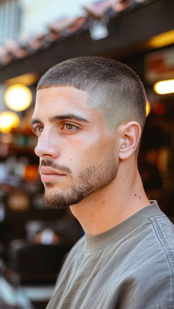 Men's Haircuts Refined Buzz Cut