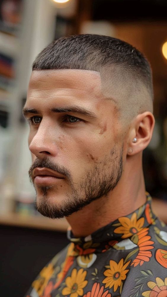 Coupes de cheveux pour hommes Coupe Buzz raffinée