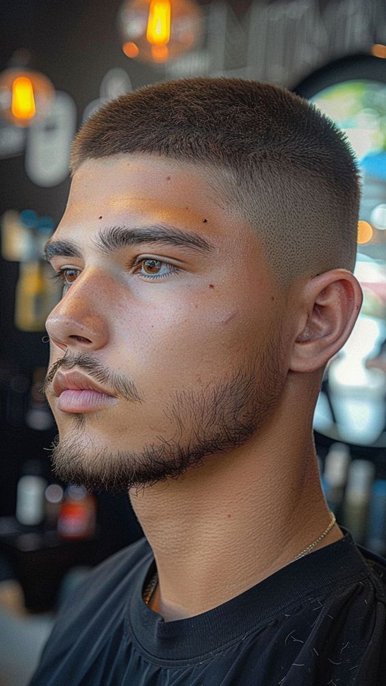 Men's Haircuts Refined Buzz Cut