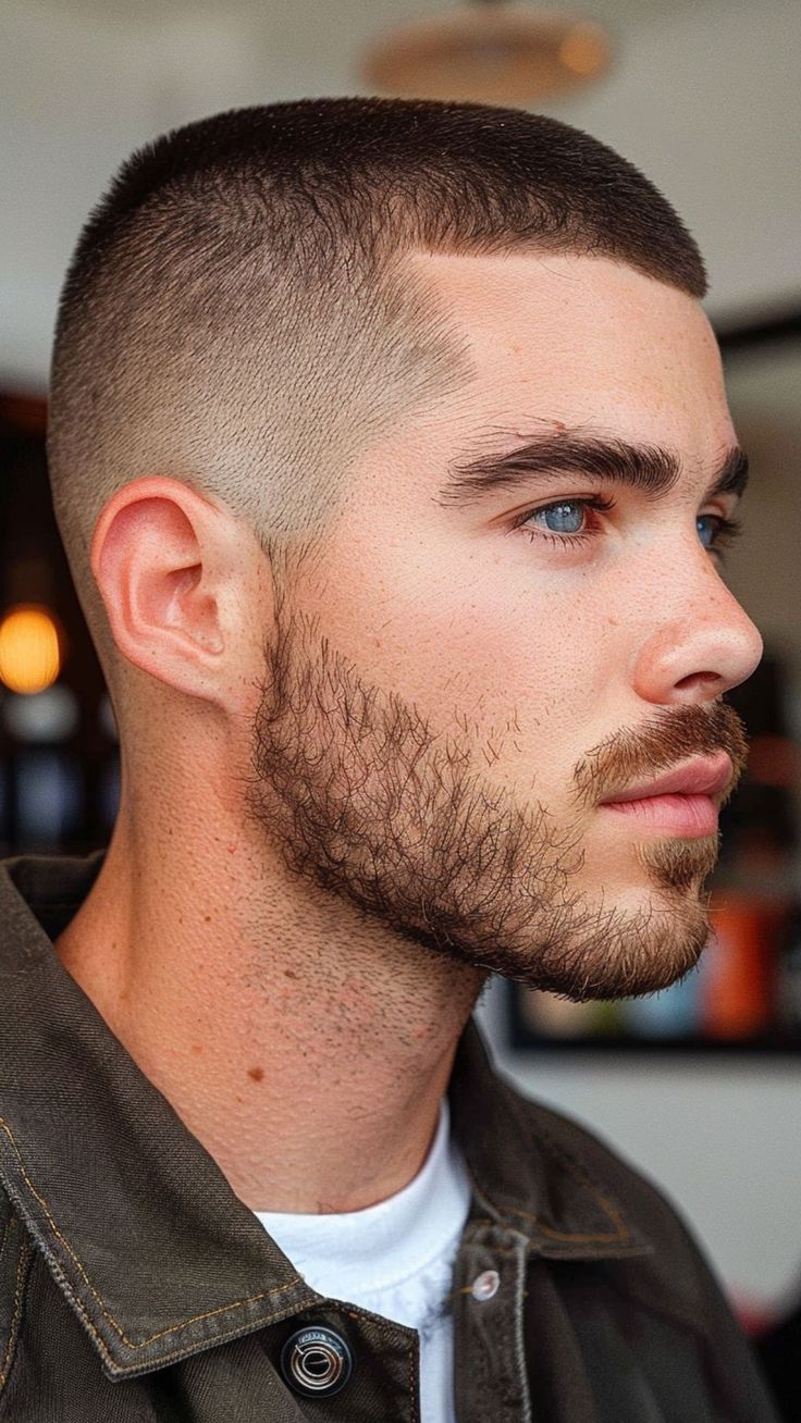 Men's Haircuts Refined Buzz Cut