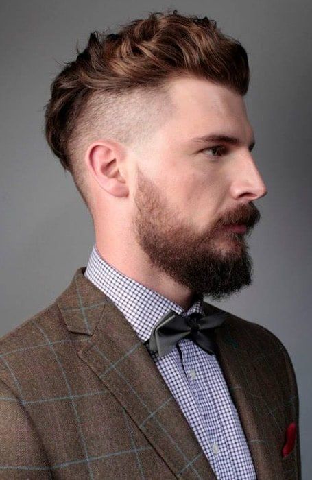 Men's Haircuts Disconnected Undercut