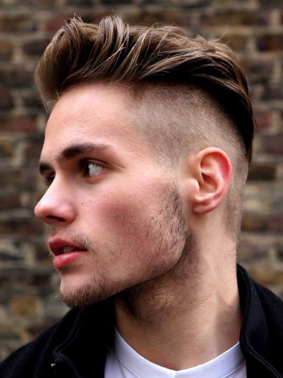 Men's Haircuts Disconnected Undercut