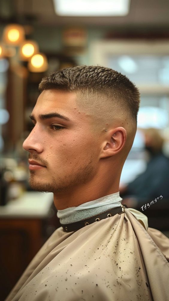 Cortes de Cabelo Masculino Curto Crew Cut