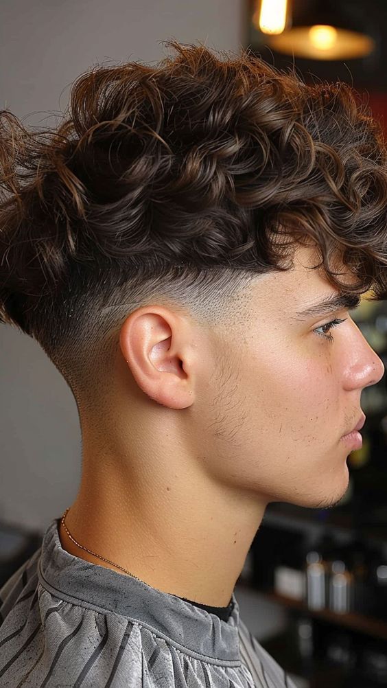 Cortes de pelo clásicos con degradado de bajo desvanecimiento para hombres